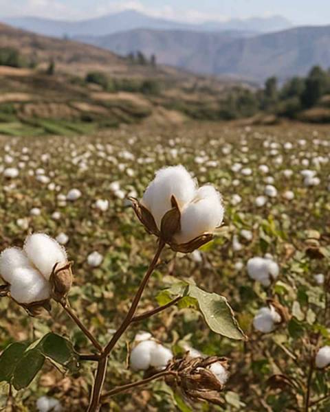 Pflanze Pima Baumwolle