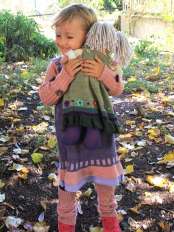 alpaka kinder kleid cindy