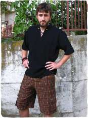 camicia uomo shane nero scuro