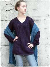 pullover mit v ausschnitt damen