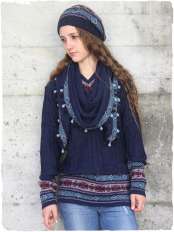 tina pulls femme en laine
