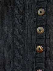 gilet en alpaga noir sabina