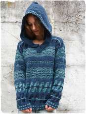 titicaca hooded knit cardigans