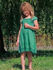 vestido verano nia verde giada gabriella