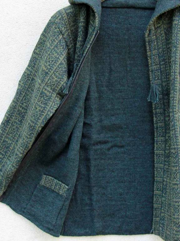 Alpaka Strickmantel Caleb - Unisex