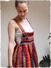 salopette vestito floriana