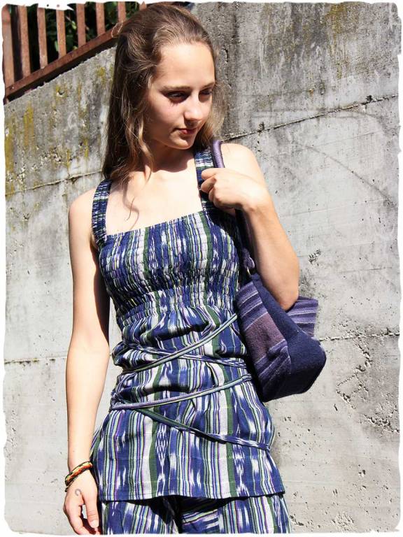Annaluce hippie bluse damen