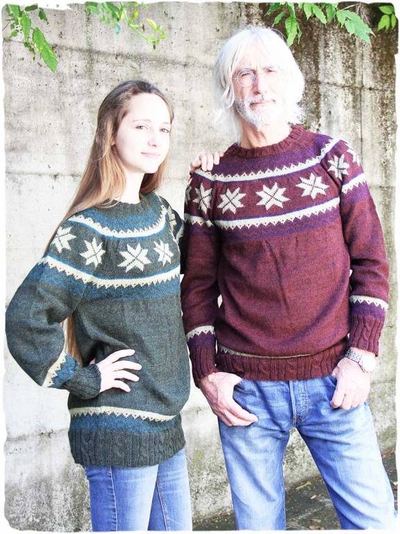 Charlotte Alpaka Pullover Peru - UNISEX