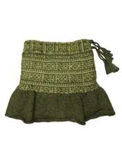 jupe en laine vert filles priscilla junior