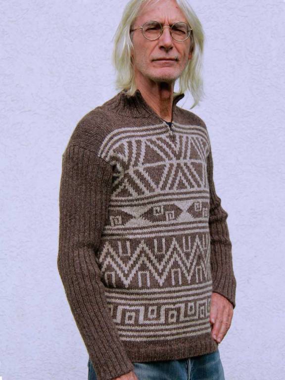 Rollkragenpullover Alpaka Herren Robbie