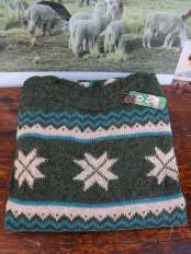 pull alpaga vert sasha