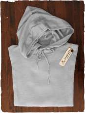 felpa in cashmere olivia grigia