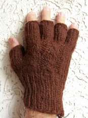 guantes de alpaca sin dedos manuel