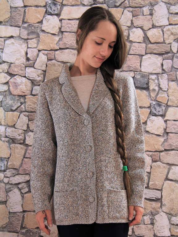 Wool Blazer Damen Alpaka-Wolle Abigail