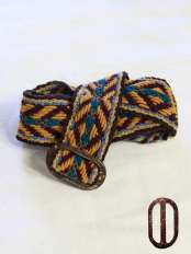 cintura etnica di lana di alpaca iquito 71