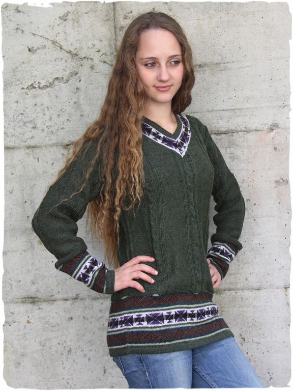 pullover v-ausschnitt damen