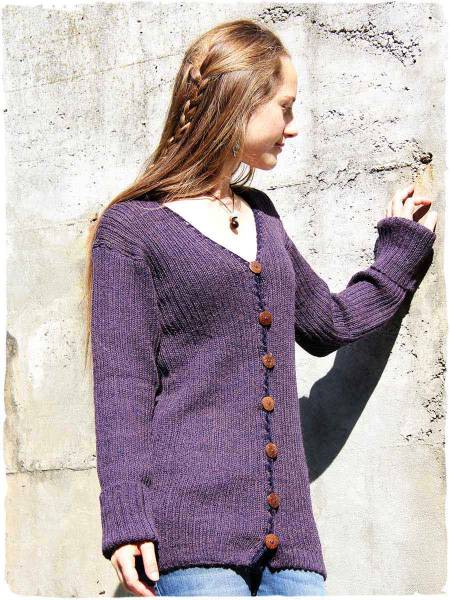 Alpaka Strickjacke Belinda