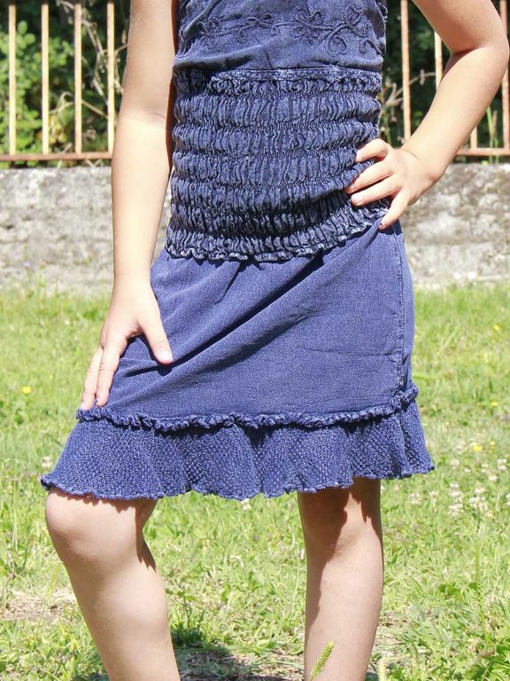 gonna cotone bambina ginevra