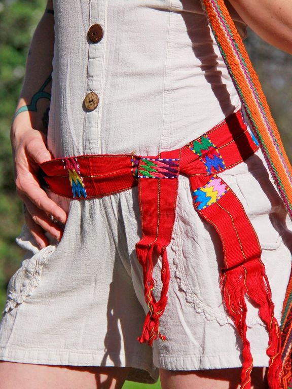 Hippie Gurtel Patzun Bestickte Gurtel La Mamita
