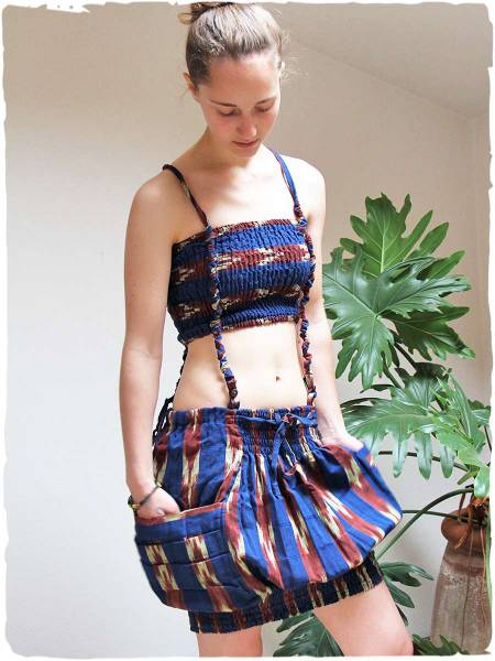 Ethno-Boho Hemd mit Rock Betty