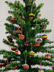 Palline di Natale fatte a mano Joel.
