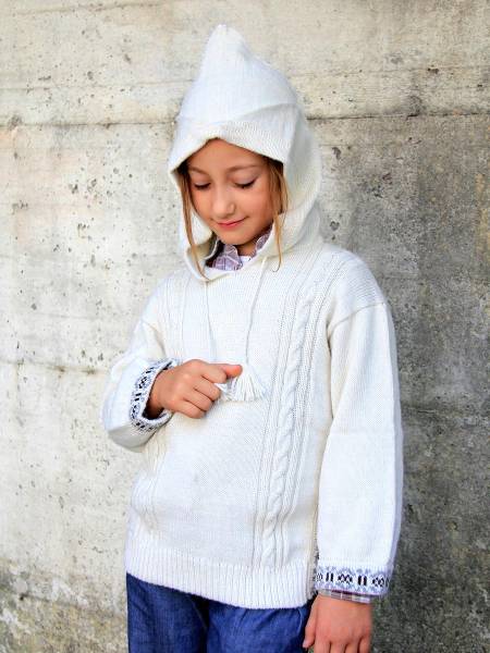 Alpaka Pullover für Kinder Francy