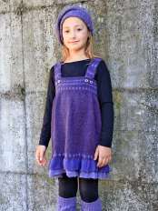 vestito di lana di alpaca per bambina Cindy.