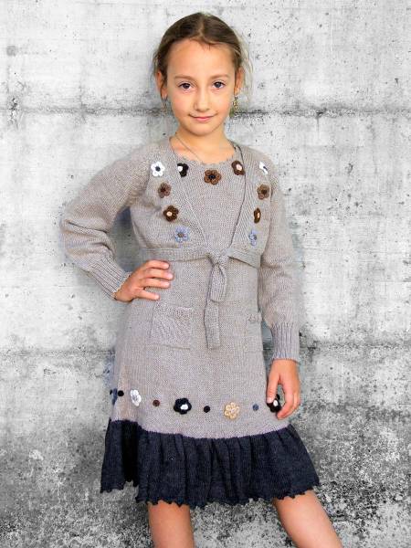 Camilla junior Alpaka Kinderkleid