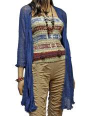 Cardigan donna stile boho Yoko.