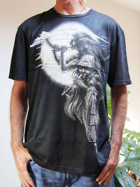 Bedruckte t-shirts Tribal