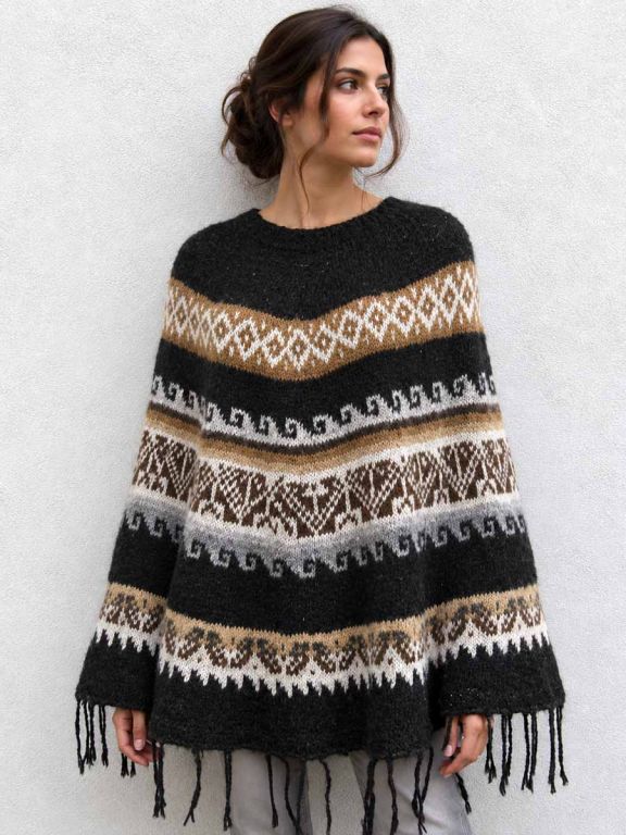 Alpaka Poncho
