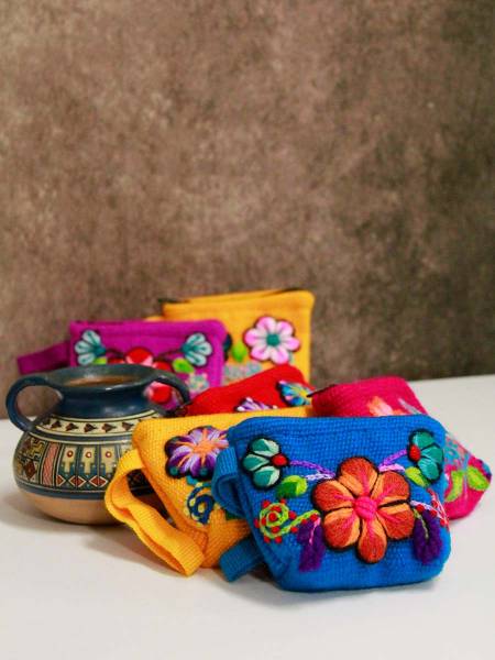 Portemonnaie Stoff Flor Flory