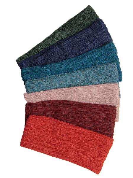 Gestricktes stirnband Baby-Alpakawolle YAGO