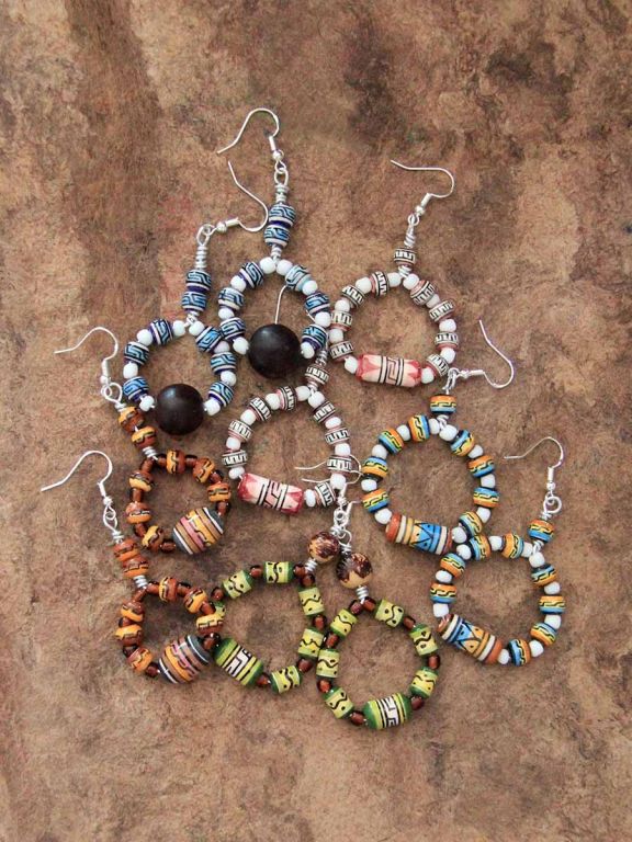 Boucles d'oreilles créoles Belen.