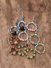Boucles d'oreilles créoles Belen.