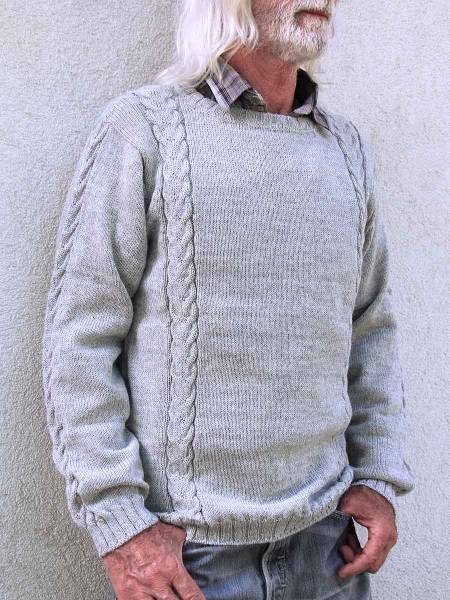 Zopfmuster pulli Bernard