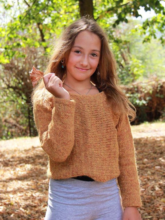 Kurzer Pullover