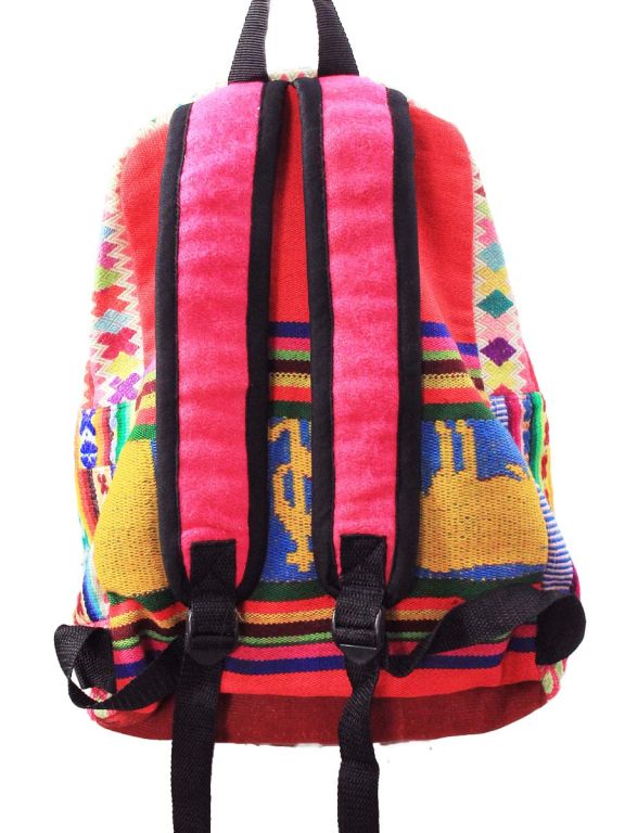 Regenbogen Rucksack Zara Rucksack bunt La Mamita