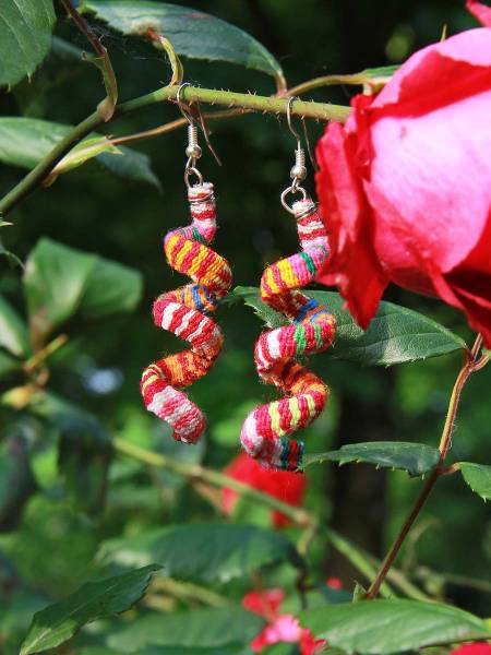 Ohrringe bunt Ines