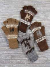 Guantes mitones Llama.