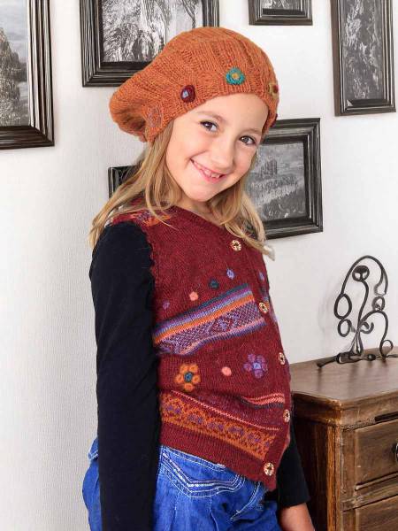 Brigitte Alpaka Strickweste