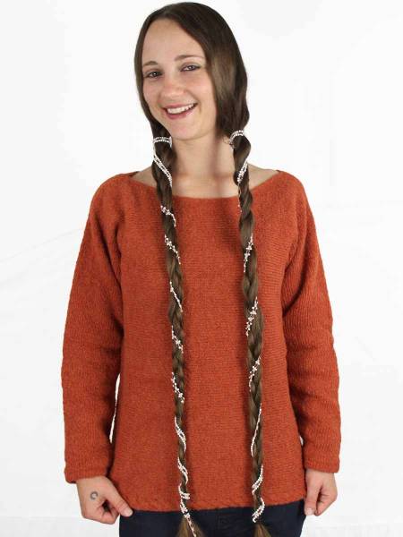 Pullover Boot-Ausschnitt Alpaka Clarissa