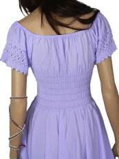 Hippie Boho Kleid mit Spitze Mayra.