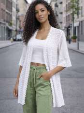 Blusa bianca elegante Ester.