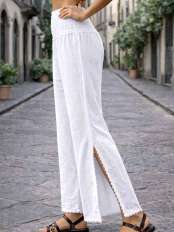 Pantaloni bianchi donna Flor.