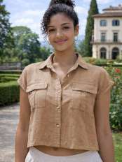 Chemise cropped Gloria.