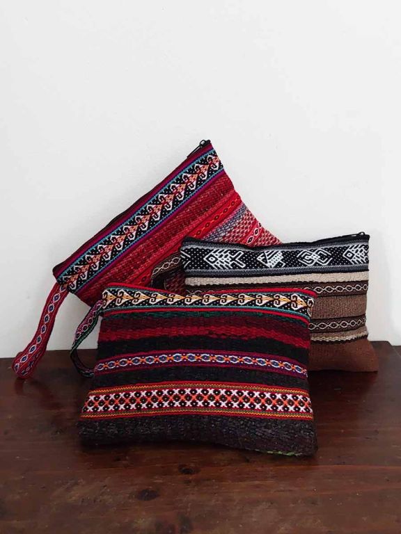 Pochette trousse etnica Manta.