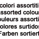 sortiert Farben
