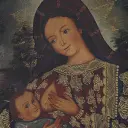Madonna mit Baby Ölgemälde